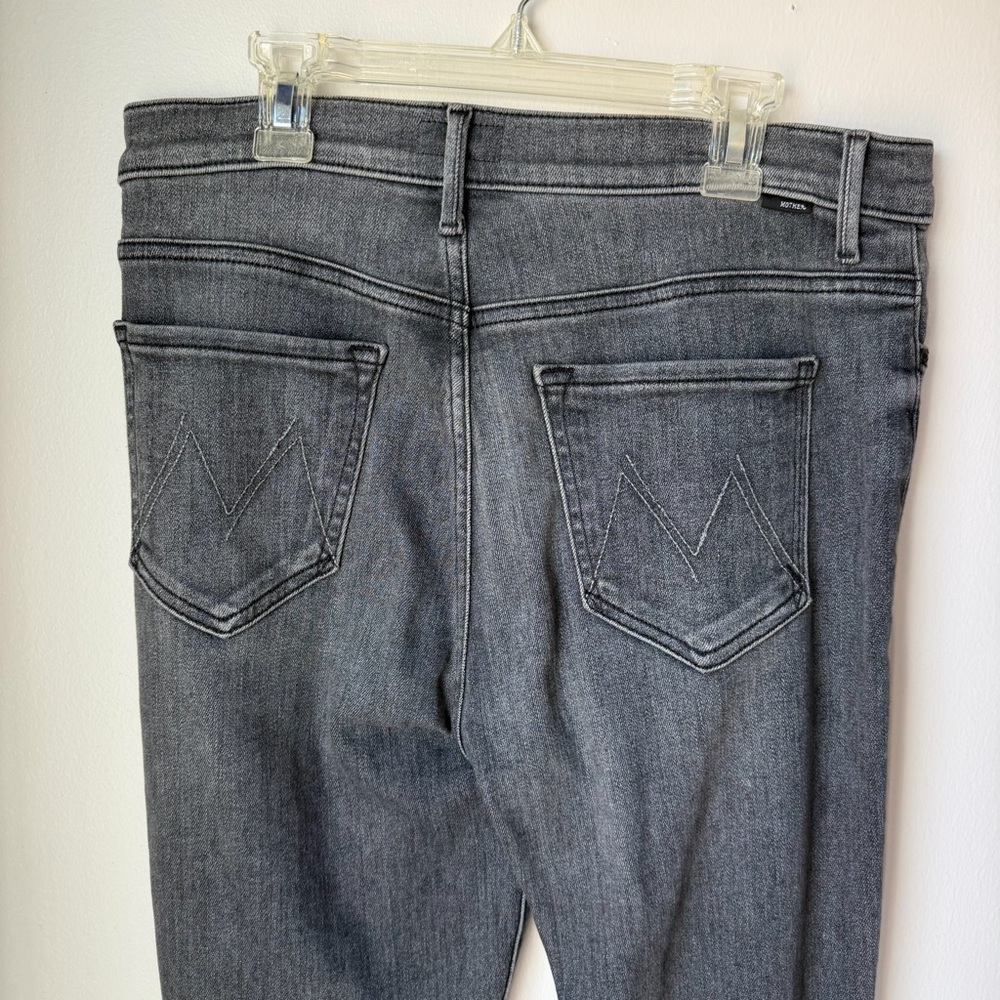 Mother Rascal Sliced Up Heel Jeans - Picture 6 of 9